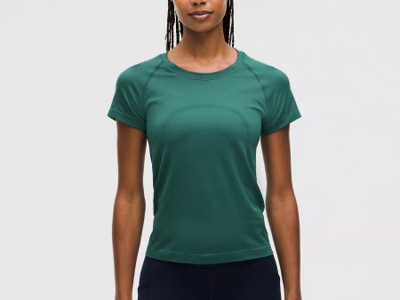 Swiftly Tech Short-Sleeve Shirt 2.0 *Race Length | Storm Teal on Sale