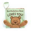 Jellycat Bartholomew Bear Loves You Book Online Sale