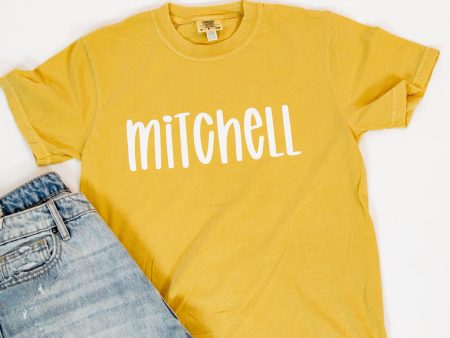 Mitchell Tee | Yellow Hot on Sale