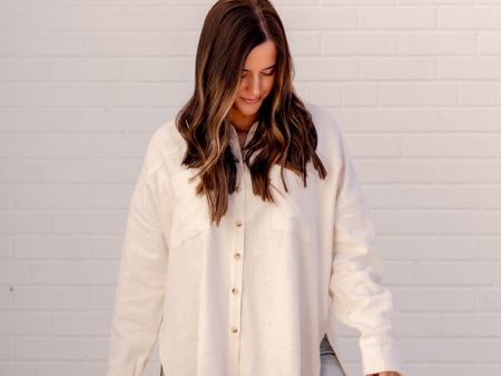 Penelope Button Down | Natural Online Hot Sale