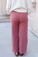 Tabitha Acid Wash Pants | Dusty Coral Online Hot Sale