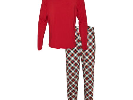 Posh Peanut Men s Long Sleeve Pajama | Marqui Hot on Sale