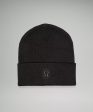 Warm Revelation Beanie LOGO | Black Hot on Sale