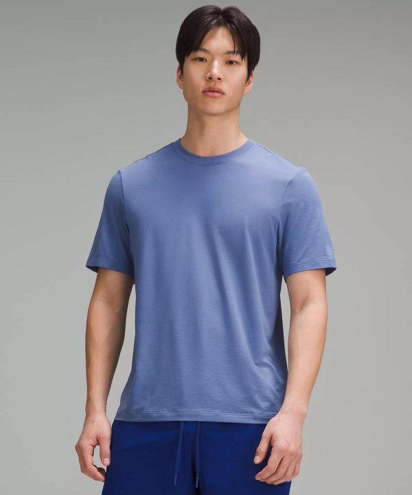 Men s Zeroed In Short Sleeve Shirt | Oasis Blue Hot on Sale