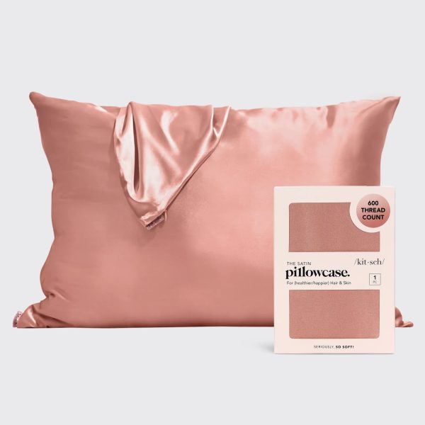 Satin Pillowcase | Teracotta For Discount