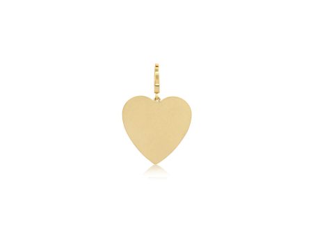 MS X SRJ Large Heart Charm Fashion