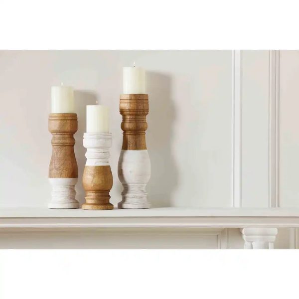 Medium Colorblock Candlestick For Cheap