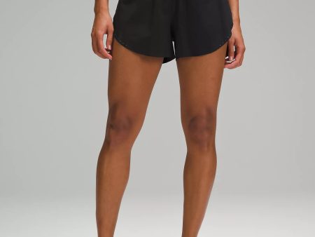 Fast and Free Reflective High-Rise Classic-Fit Short 3  | Black For Cheap