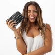 Aloha Mini Pouch | Pinstripe White Black Online Hot Sale