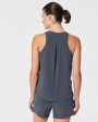 Spanx Casual Fridays Curved Hem Tank | Dark Storm Cheap