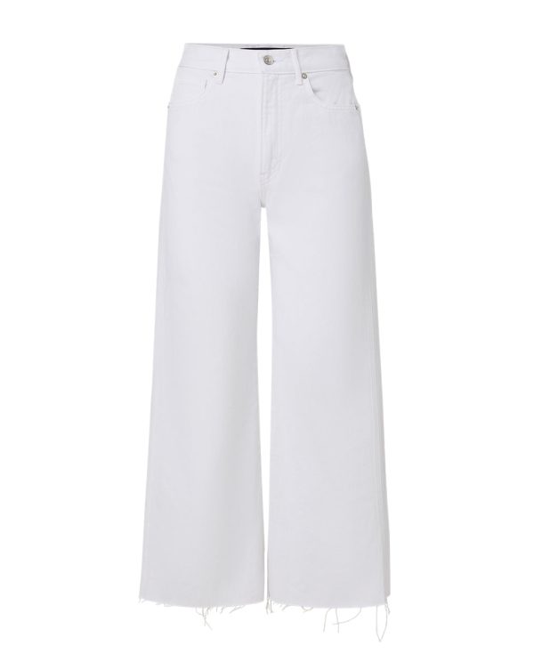 Taylor High Rise Wide Leg Cropped Jean Supply