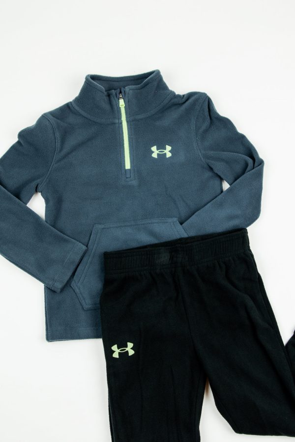 Under Armour Micro Fleece Set | Downpour Gray Cheap