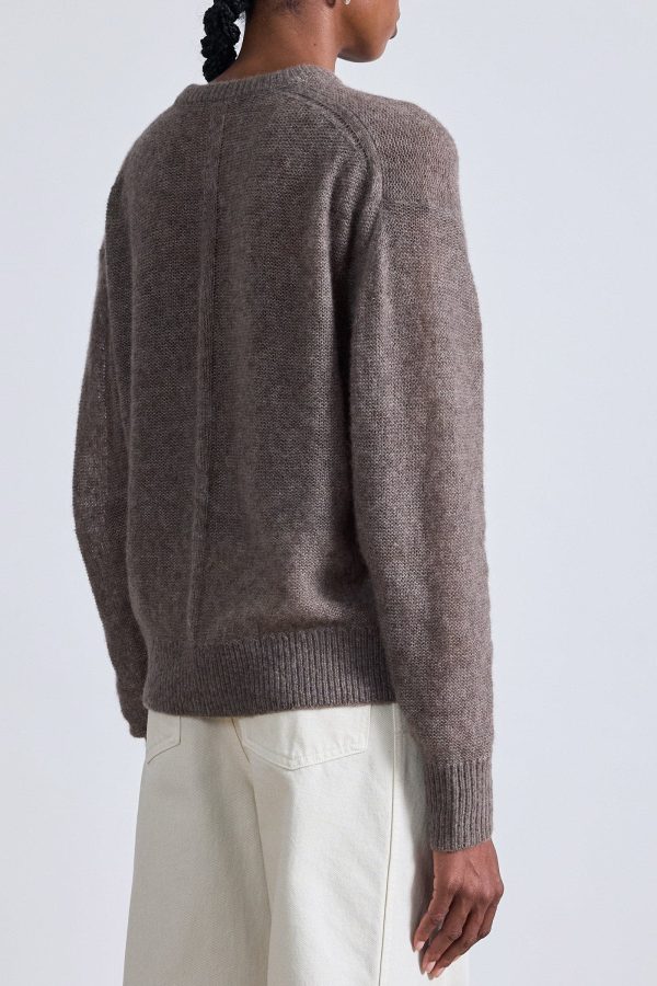 Softest tissue weight sweater in Hazelnut Online Hot Sale