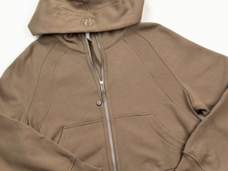 Scuba Oversized Full Zip Hoodie | Taupetastic Fashion