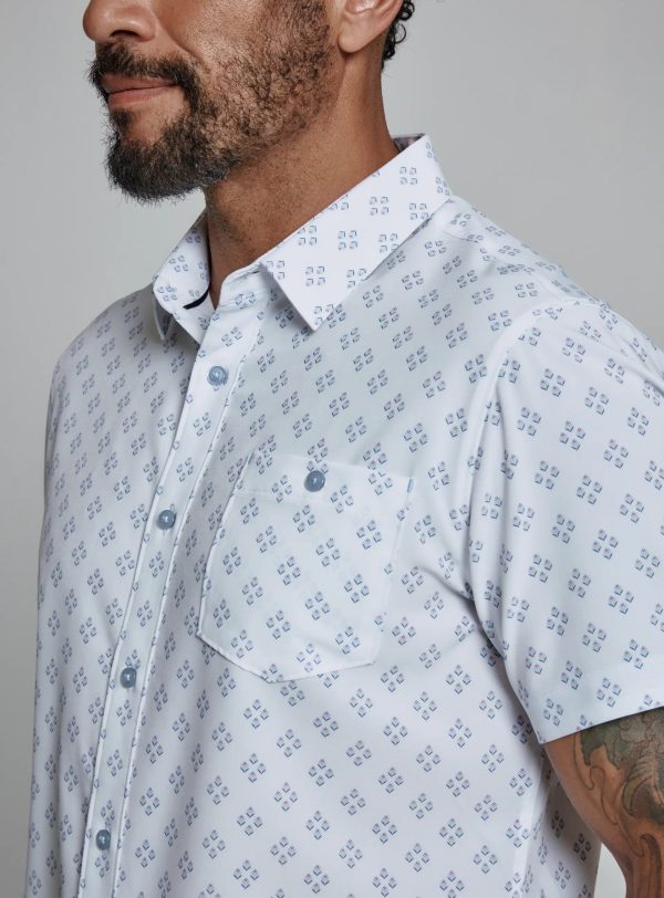 Bradford Short Sleeve Shirt | White Discount