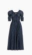 Ischia Dress in Navy Paisley Bouquet Hot on Sale