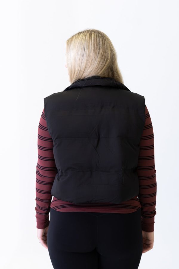 Issey Puffer Vest | Black Cheap