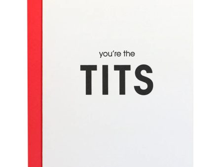 You re The Tits Letterpress Card Supply