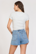 Surf MTK  Harbor Grey Rib Hacci Cropped Tee Sale