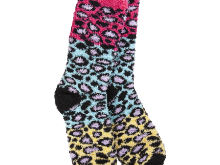 75093 Multi Leopard Socks Fashion