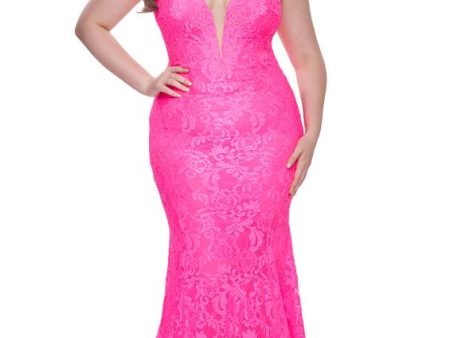 Prom Dress 31118 | Neon Pink For Sale