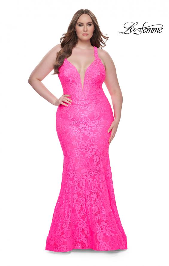 Prom Dress 31118 | Neon Pink For Sale