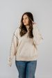 Raven Stitch Crewneck Sweater | Ivory Discount