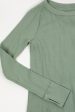 Care FP Honey B Crewneck | Iceberg Green Online