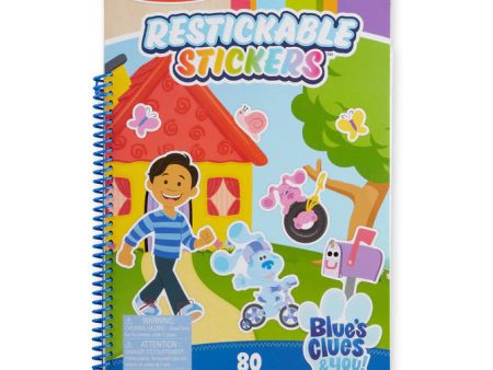 Blue s Clue s & You Restickable Stickers Pad | Places Blues Loves For Cheap