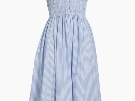 Quinn Dress in Montauk Stripe on Sale