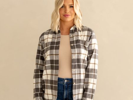 Lilou Plaid Shirt | Black Olive Cheap