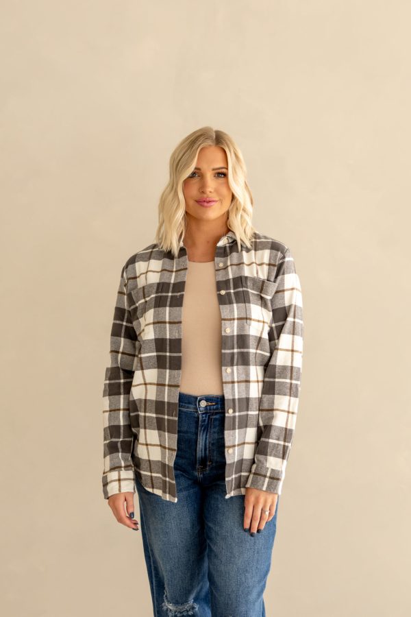 Lilou Plaid Shirt | Black Olive Cheap