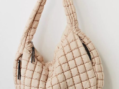 FP Movement Quilted Carryall | Off White For Cheap