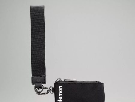 Dual Pouch Wristlet | Black Fashion