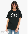 Ciao Black Tee Online