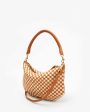 Petite Moyen Messenger in Woven Natural and Cream Online now