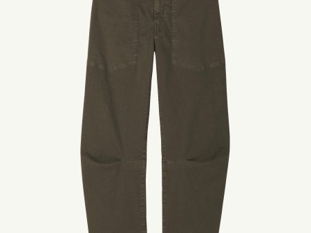 Shon Pant in Twill Loden Cheap