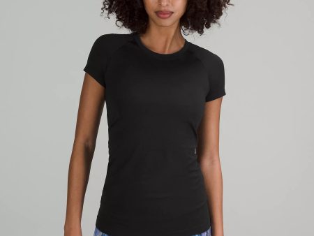 Swiftly Tech Short-Sleeve Shirt 2.0 Hip Length | Black For Cheap