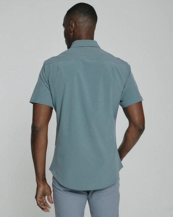 Siena Short Sleeve Shirt | Seafoam Sale