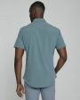 Siena Short Sleeve Shirt | Seafoam Sale