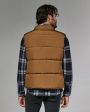 Crusade Puffer Vest | Caramel Fashion