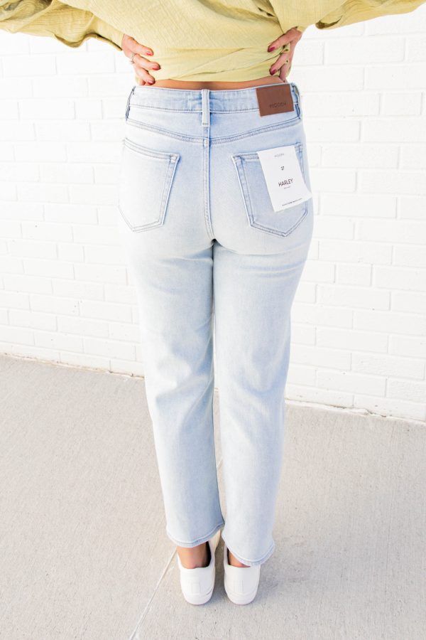 Harley Slim Mom Jean | Medium Light Hot on Sale