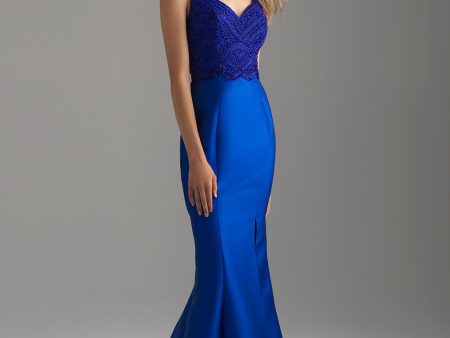 18-617 Prom Dress Fuchsia, Royal Hot on Sale