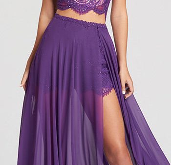 118109 Prom Dress Purple For Sale