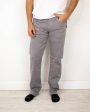 Zach Straight Leg Pant | Graphite Twill For Sale