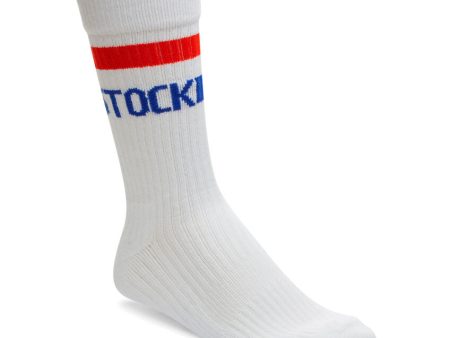 Birkenstock Cotton Stripe Sock | White Sale