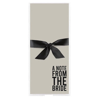 Acrylic Notepad Set | Bride Note on Sale