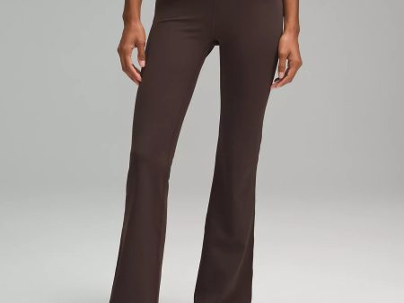 Groove Super-High-Rise Flared Pant Nulu | Espresso Cheap