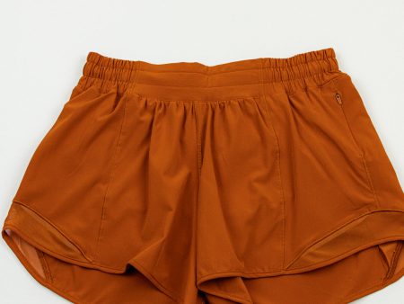 Hotty Hot Short 4  *Lined | Burnt Orange Online Hot Sale