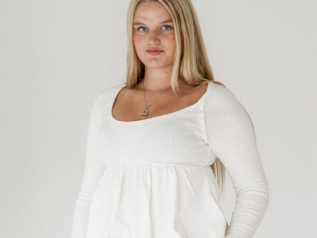 Found Your Babydoll Top | Ivory Online